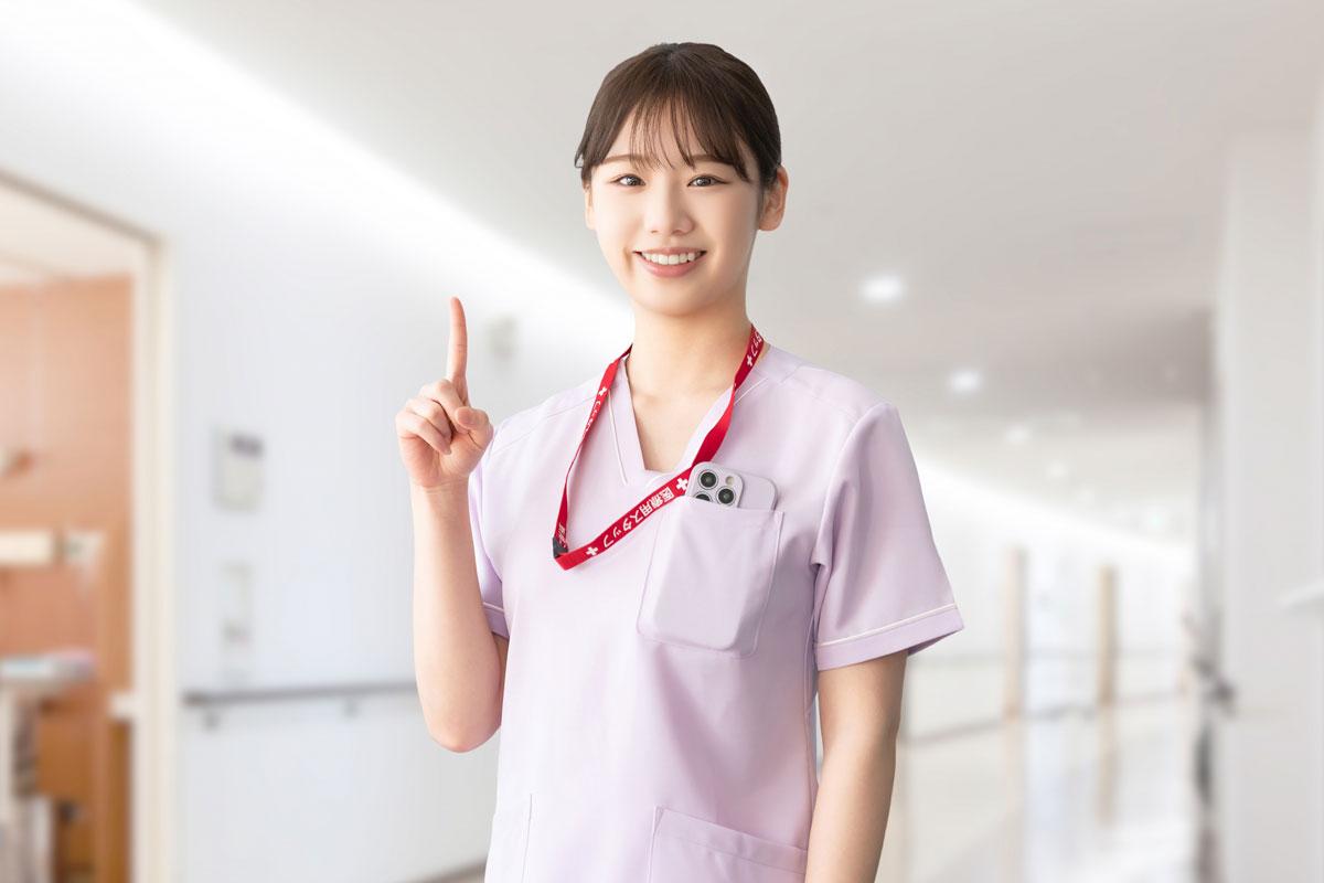 介護士の女性